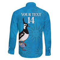 Custom Uruguay Rugby Family Matching Mermaid Dress and Hawaiian Shirt 2024 Go Champions Southern Lapwing - Wonder Print Shop