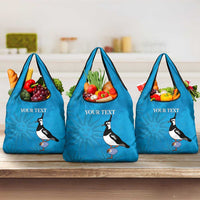 Custom Uruguay Rugby Grocery Bag Go Champions Southern Lapwing