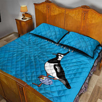 Custom Uruguay Rugby Quilt Bed Set 2024 Go Champions Southern Lapwing - Wonder Print Shop
