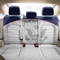 Custom United States Rugby Back Car Seat Cover 2024 Go Champions Eagles - Wonder Print Shop