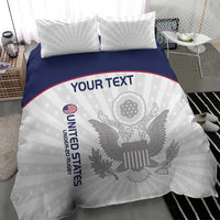 Custom United States Rugby Bedding Set 2024 Go Champions Eagles - Wonder Print Shop