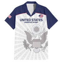 Custom United States Rugby Family Matching Long Sleeve Bodycon Dress and Hawaiian Shirt 2024 Go Champions Eagles - Wonder Print Shop