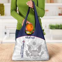 Custom United States Rugby Grocery Bag Go Champions Eagles