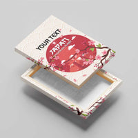 Custom Japan Rugby Canvas Wall Art 2024 Go Champions Cherry Blossoms - Wonder Print Shop