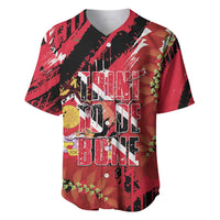 Trini To De Bone Baseball Jersey Proud To Be Trinidad and Tobago - Wonder Print Shop