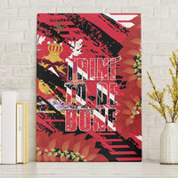 Trini To De Bone Canvas Wall Art Proud To Be Trinidad and Tobago - Wonder Print Shop