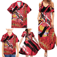 Trini To De Bone Family Matching Summer Maxi Dress and Hawaiian Shirt Proud To Be Trinidad and Tobago - Wonder Print Shop