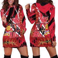 Trini To De Bone Hoodie Dress Proud To Be Trinidad and Tobago - Wonder Print Shop