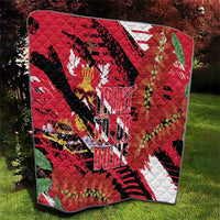 Trini To De Bone Quilt Proud To Be Trinidad and Tobago - Wonder Print Shop