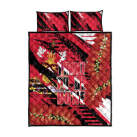 Trini To De Bone Quilt Bed Set Proud To Be Trinidad and Tobago - Wonder Print Shop