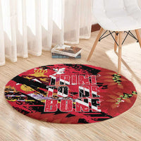 Trini To De Bone Round Carpet Proud To Be Trinidad and Tobago - Wonder Print Shop