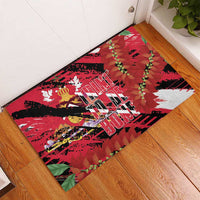 Trini To De Bone Rubber Doormat Proud To Be Trinidad and Tobago - Wonder Print Shop