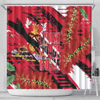 Trini To De Bone Shower Curtain Proud To Be Trinidad and Tobago - Wonder Print Shop