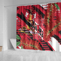 Trini To De Bone Shower Curtain Proud To Be Trinidad and Tobago - Wonder Print Shop