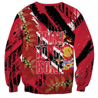 Trini To De Bone Sweatshirt Proud To Be Trinidad and Tobago - Wonder Print Shop