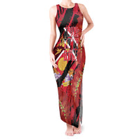 Trini To De Bone Tank Maxi Dress Proud To Be Trinidad and Tobago - Wonder Print Shop