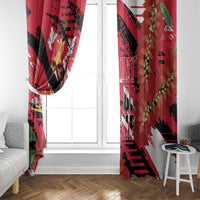 Trini To De Bone Window Curtain Proud To Be Trinidad and Tobago - Wonder Print Shop