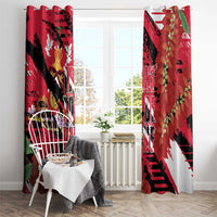 Trini To De Bone Window Curtain Proud To Be Trinidad and Tobago - Wonder Print Shop
