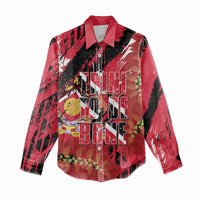 Trini To De Bone Women Casual Shirt Proud To Be Trinidad and Tobago - Wonder Print Shop