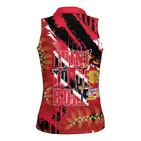 Trini To De Bone Women Sleeveless Polo Shirt Proud To Be Trinidad and Tobago - Wonder Print Shop