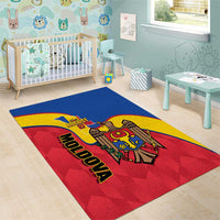 Moldova Independence Day Area Rug August 27 One People One Nation - Wonder Print Shop