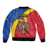Moldova Independence Day Bomber Jacket August 27 One People One Nation - Wonder Print Shop