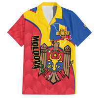 Moldova Independence Day Family Matching Tank Maxi Dress and Hawaiian Shirt August 27 One People One Nation - Wonder Print Shop