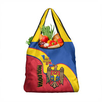 Moldova Independence Day Grocery Bag August 27 One People One Nation - Wonder Print Shop