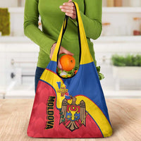 Moldova Independence Day Grocery Bag August 27 One People One Nation - Wonder Print Shop