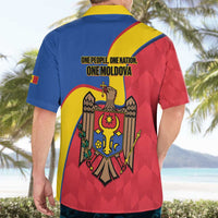 Moldova Independence Day Hawaiian Shirt August 27 One People One Nation - Wonder Print Shop