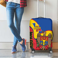 Moldova Independence Day Luggage Cover August 27 One People One Nation - Wonder Print Shop