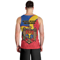 Moldova Independence Day Men Tank Top August 27 One People One Nation - Wonder Print Shop