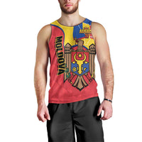 Moldova Independence Day Men Tank Top August 27 One People One Nation - Wonder Print Shop