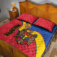 Moldova Independence Day Quilt Bed Set August 27 One People One Nation - Wonder Print Shop
