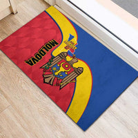 Moldova Independence Day Rubber Doormat August 27 One People One Nation - Wonder Print Shop