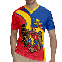Moldova Independence Day Rugby Jersey August 27 One People One Nation - Wonder Print Shop
