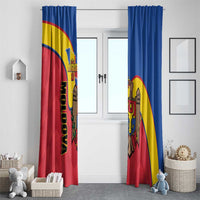 Moldova Independence Day Window Curtain August 27 One People One Nation - Wonder Print Shop