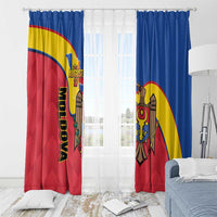 Moldova Independence Day Window Curtain August 27 One People One Nation - Wonder Print Shop