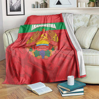 Transnistria Independence Day Blanket Coat Of Arms Flag Style - Wonder Print Shop