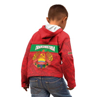 Transnistria Independence Day Kid Hoodie Coat Of Arms Flag Style - Wonder Print Shop
