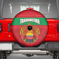 Transnistria Independence Day Spare Tire Cover Coat Of Arms Flag Style - Wonder Print Shop
