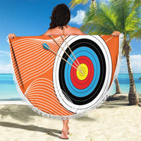 Personalised Bhutan Archery Beach Blanket Board Style Flag Color - Wonder Print Shop