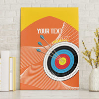 Personalised Bhutan Archery Canvas Wall Art Board Style Flag Color - Wonder Print Shop