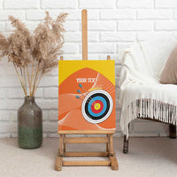 Personalised Bhutan Archery Canvas Wall Art Board Style Flag Color - Wonder Print Shop