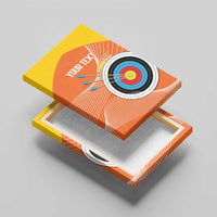 Personalised Bhutan Archery Canvas Wall Art Board Style Flag Color - Wonder Print Shop