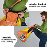 Personalised Bhutan Archery Grocery Bag Board Style Flag Color - Wonder Print Shop