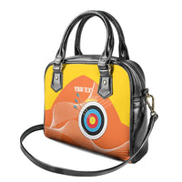 Personalised Bhutan Archery Shoulder Handbag Board Style Flag Color - Wonder Print Shop
