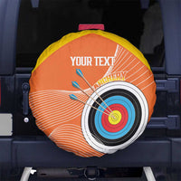 Personalised Bhutan Archery Spare Tire Cover Board Style Flag Color - Wonder Print Shop
