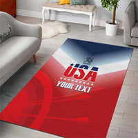 Personalized United States Archery Area Rug USA 2025 Sporty Style - Wonder Print Shop