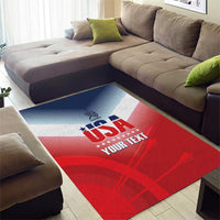 Personalized United States Archery Area Rug USA 2025 Sporty Style - Wonder Print Shop